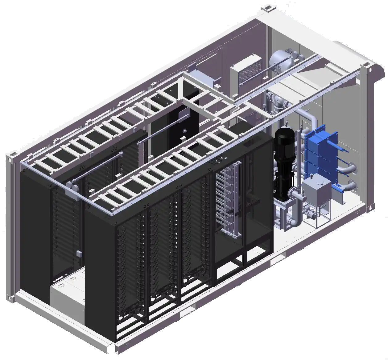 Intérieur module France Mining